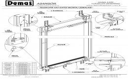 Teleskopik Kat Kasası Montaj Şemaları
